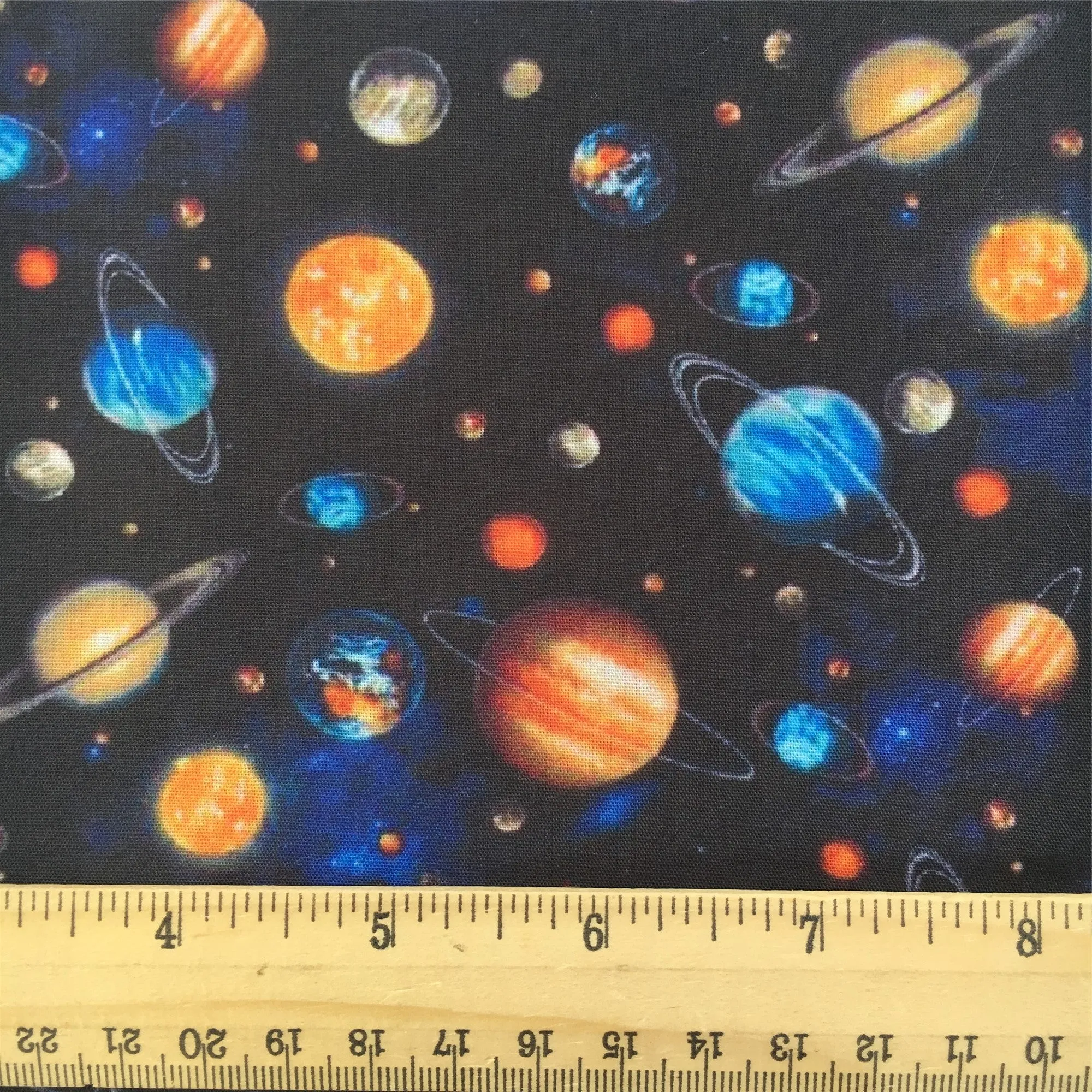 Galaxy Theme Printed Fabric