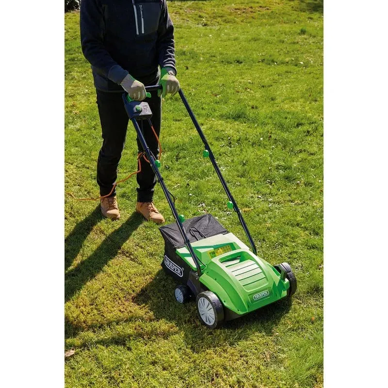 Garden Lawn Aerator Scarifier Draper 97921 230V  320mm  30OFF
