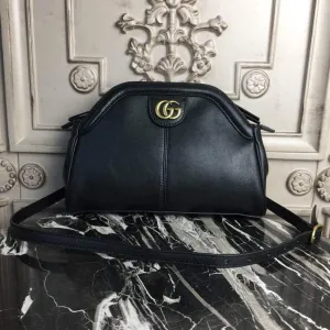 gg RE(BELLE) Medium Top Handle Bag Black For Women 10.7in/27cm gg