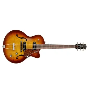 Godin 5th Avenue CW Kingpin II Cognac Burst (P90's)