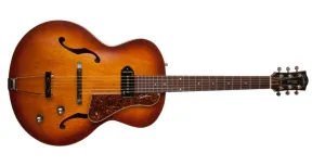 Godin 5th Avenue Kingpin P90 in Cognac Burst 031986