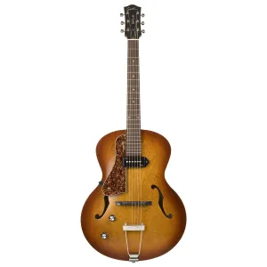 Godin 5th Avenue P90 Semi-Acoustic Guitar ~ Left Hand ~ Cognac Burst Kingpin