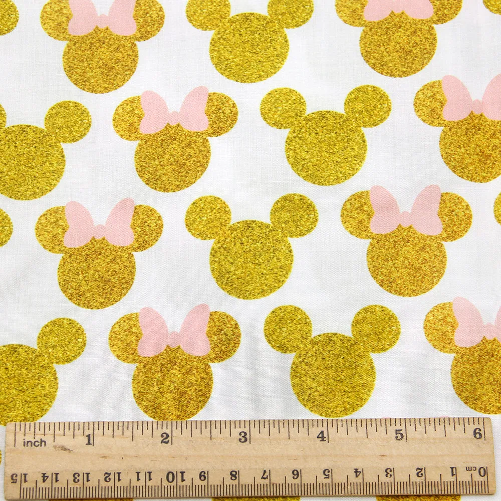 gold series printed fabric