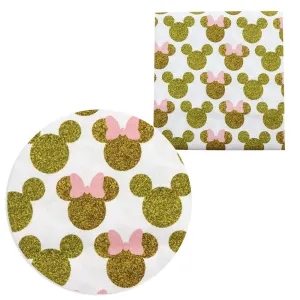 gold series printed fabric