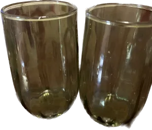 Green Juice Glasses- set of two