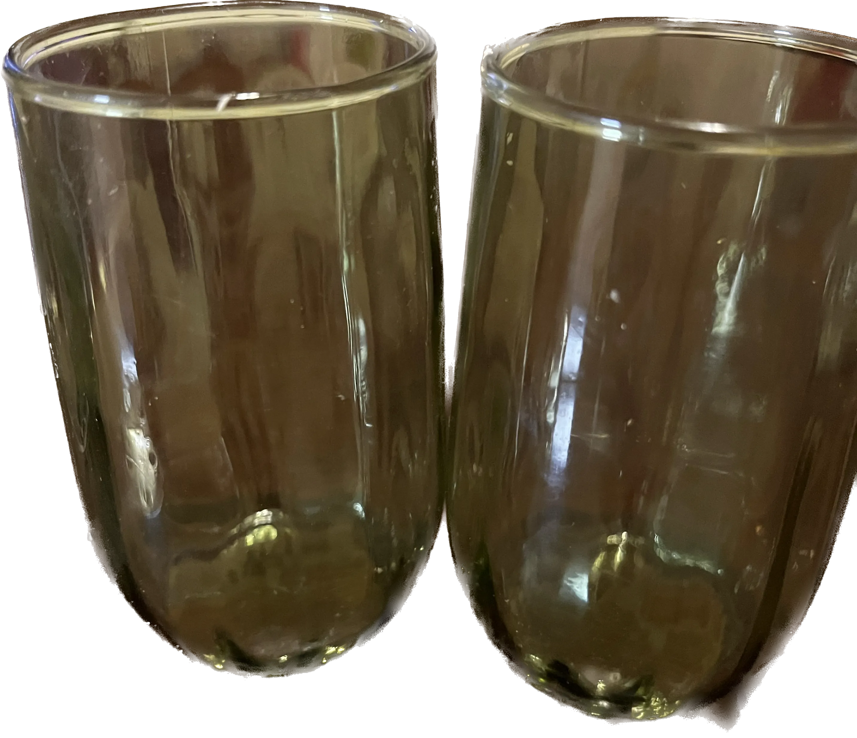 Green Juice Glasses- set of two