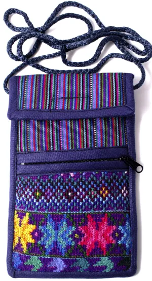 GUATEMALA SHOULDER BAG CELLPHONE PURSE  HAND CRAFTED LG GCFP001