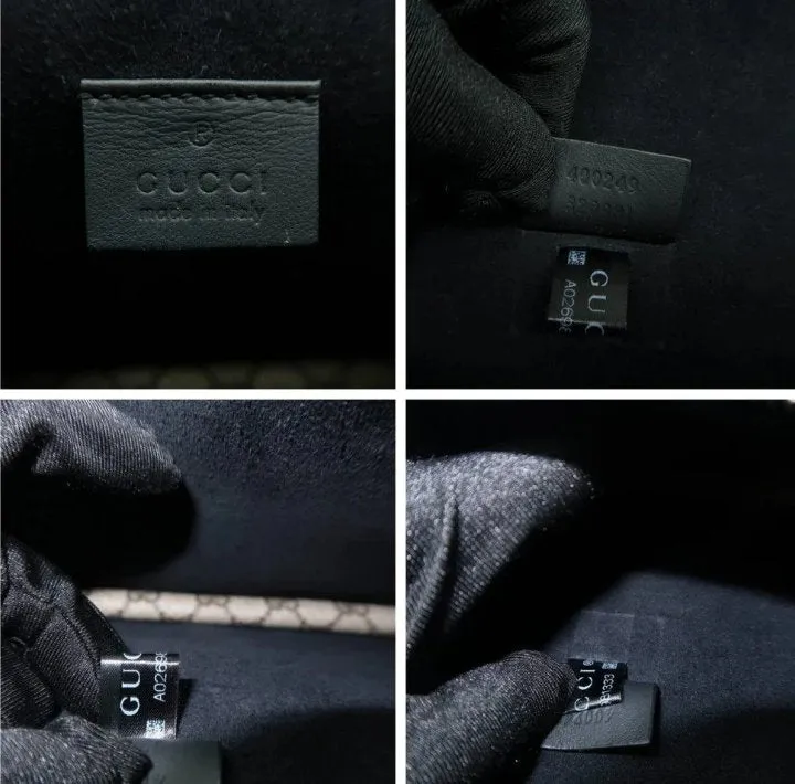 Gucci Dionysus Grey Canvas Shoulder Bag