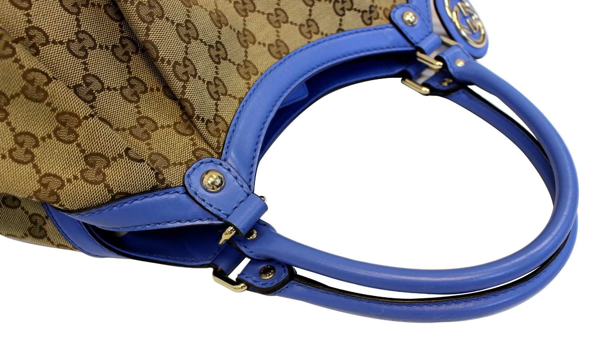 GUCCI GG Canvas Large Sukey Tote Bag 211943