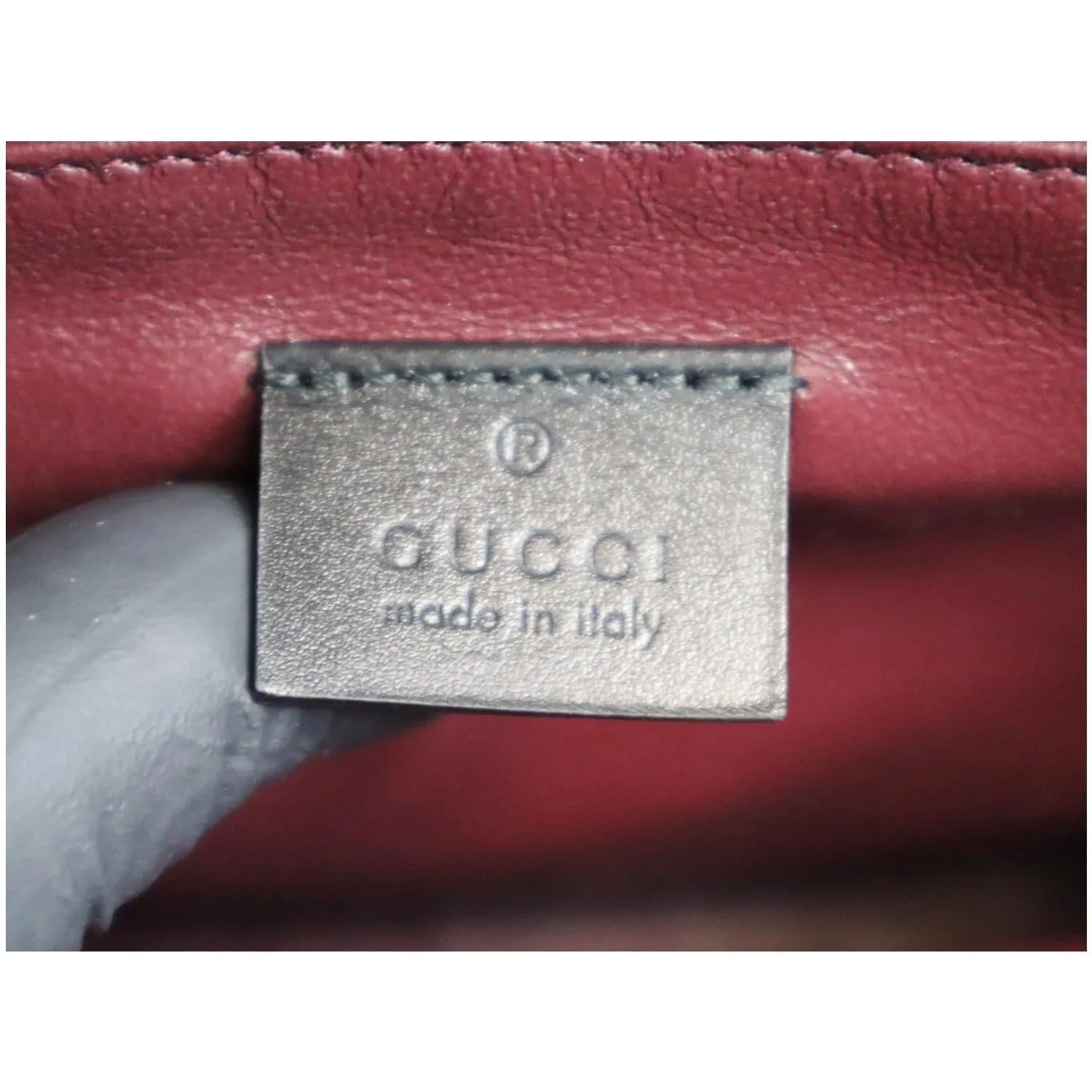 GUCCI Ophidia GG Flora Medium Tote Bag Red 547947