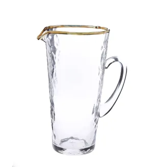 Hammered pitcher