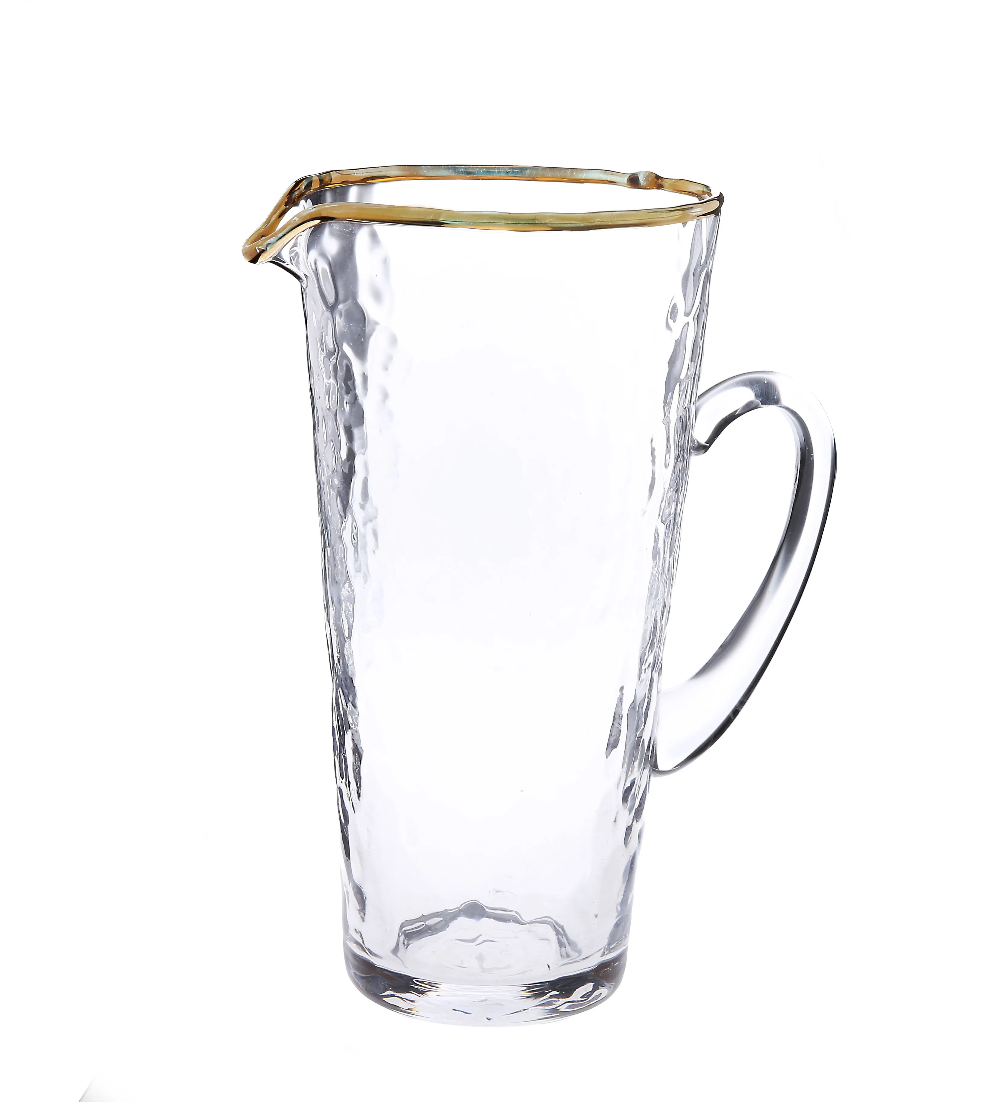 Hammered pitcher