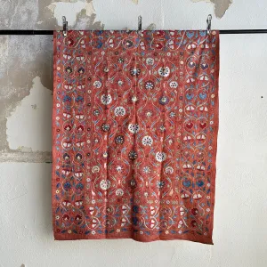 Hand Stitched All Silk Suzani (CSSU240222 | 40 x 54 1/2")