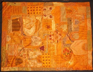 Hand-Stitched and Quilted Tapestry - 80"x100" - Sunny Day
