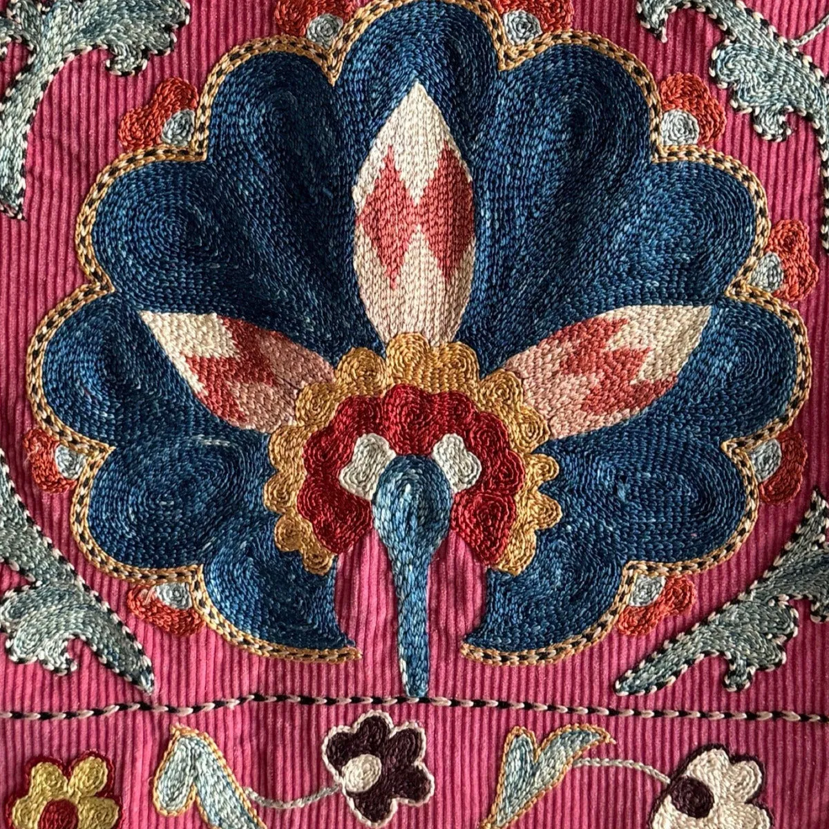 Hand Stitched Suzani (CSSU011624 | 64 X 90")