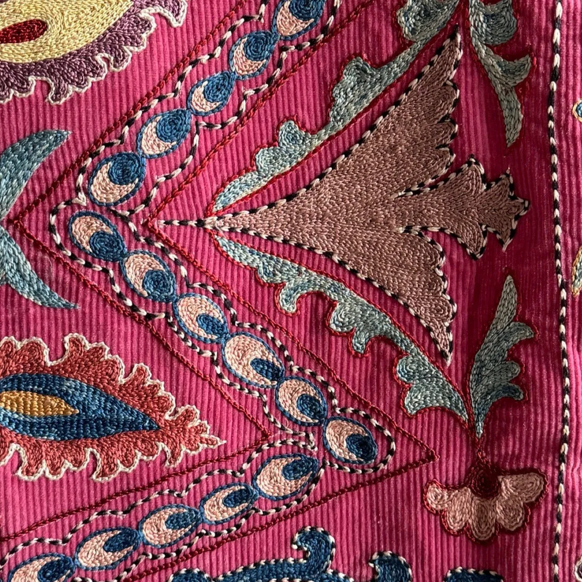 Hand Stitched Suzani (CSSU011624 | 64 X 90")