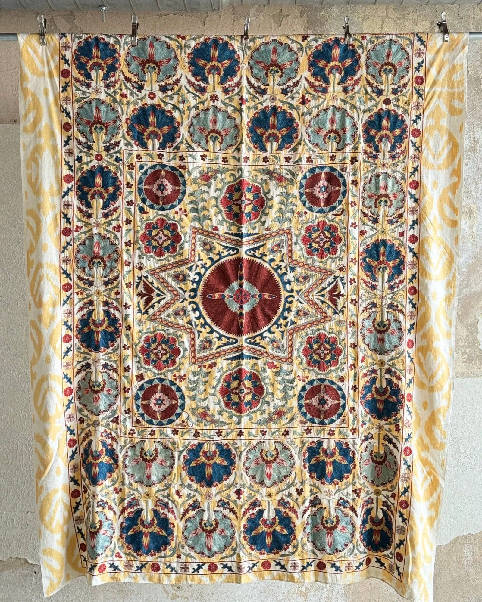 Hand Stitched Suzani (CSSU012824 | 70 x 90")