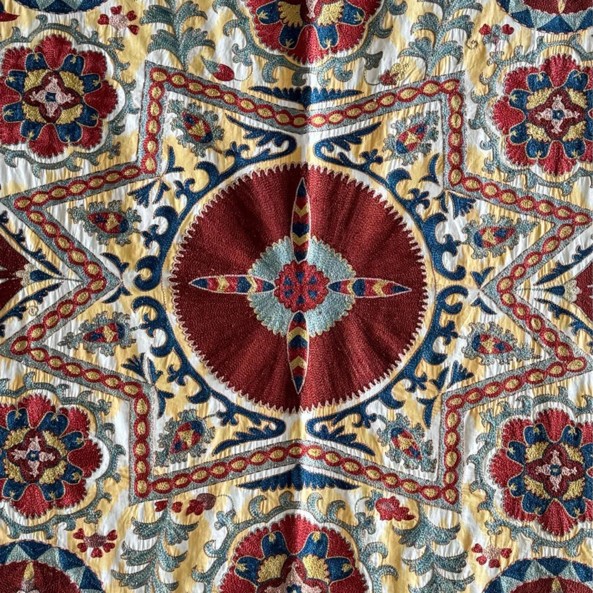 Hand Stitched Suzani (CSSU012824 | 70 x 90")