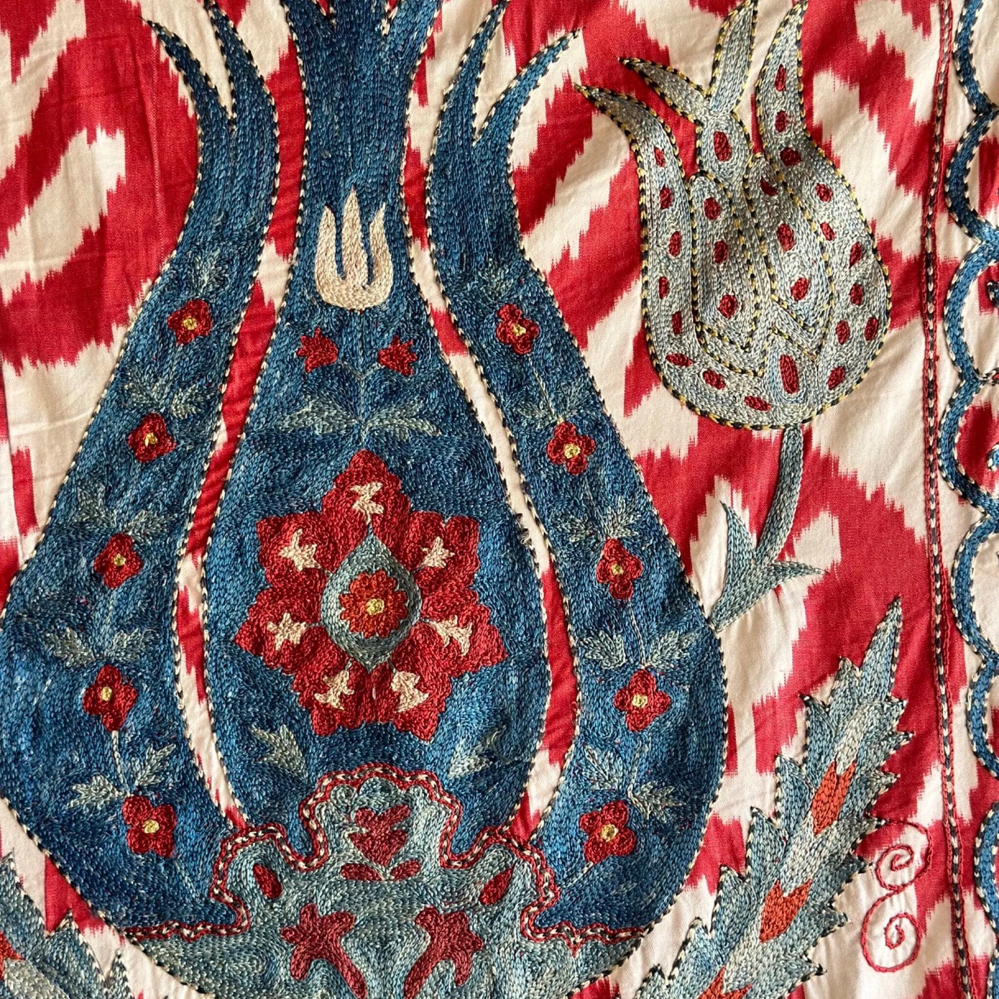 Hand Stitched Suzani (CSSU071123 | 82 x 70")
