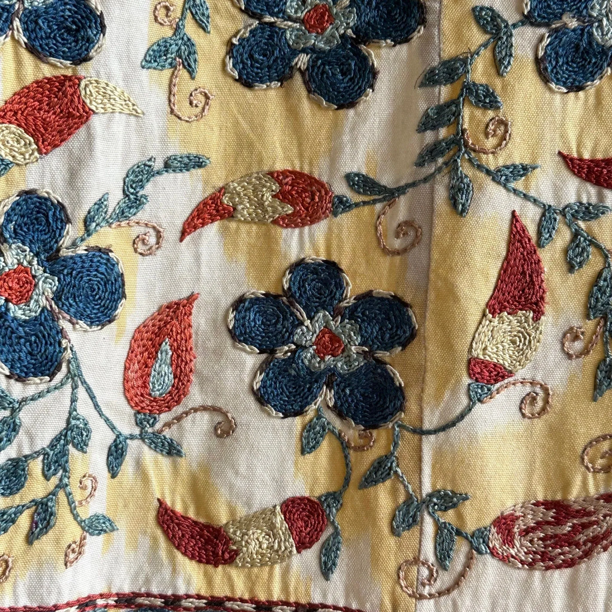 Hand Stitched Suzani (CSSU071423 | 96 x 68")