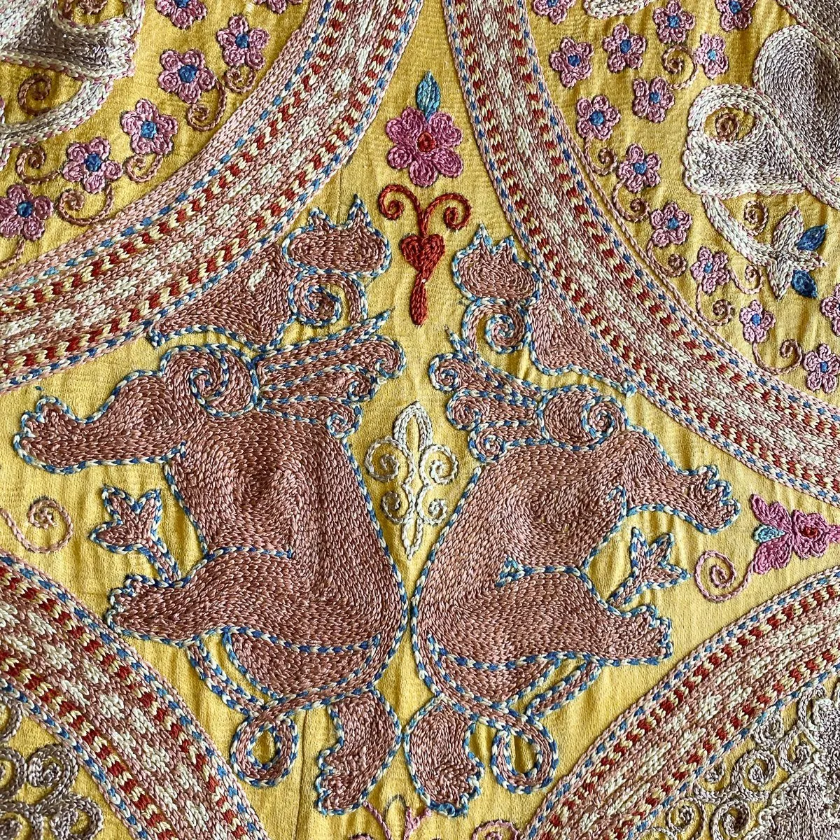 Hand Stitched Suzani (CSSU073020 | 118 x 75 1/2")