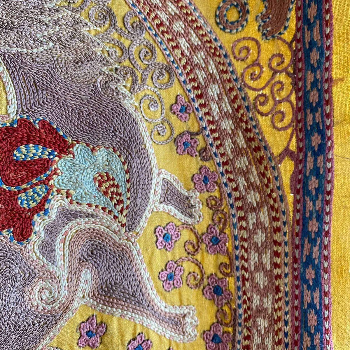 Hand Stitched Suzani (CSSU073020 | 118 x 75 1/2")