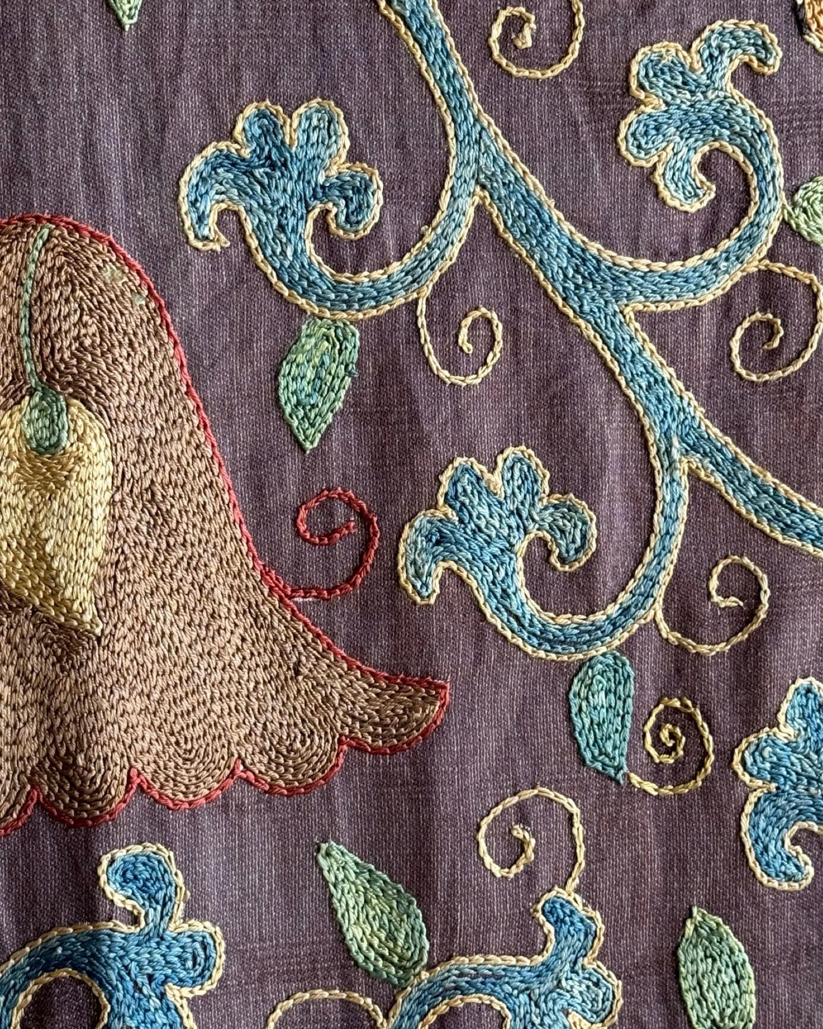 Hand Stitched Suzani (CSSU082724 | 63 x 82")