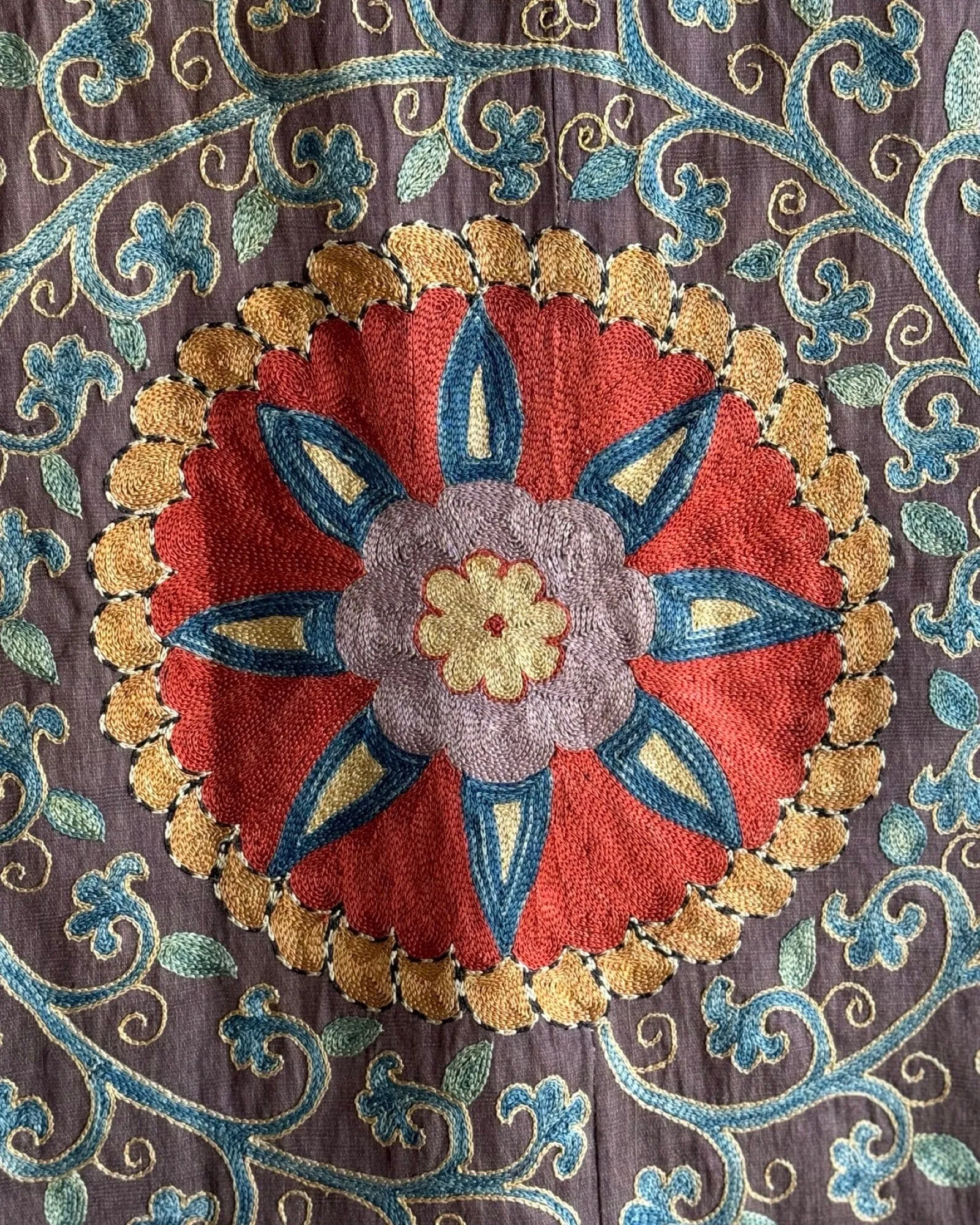 Hand Stitched Suzani (CSSU082724 | 63 x 82")