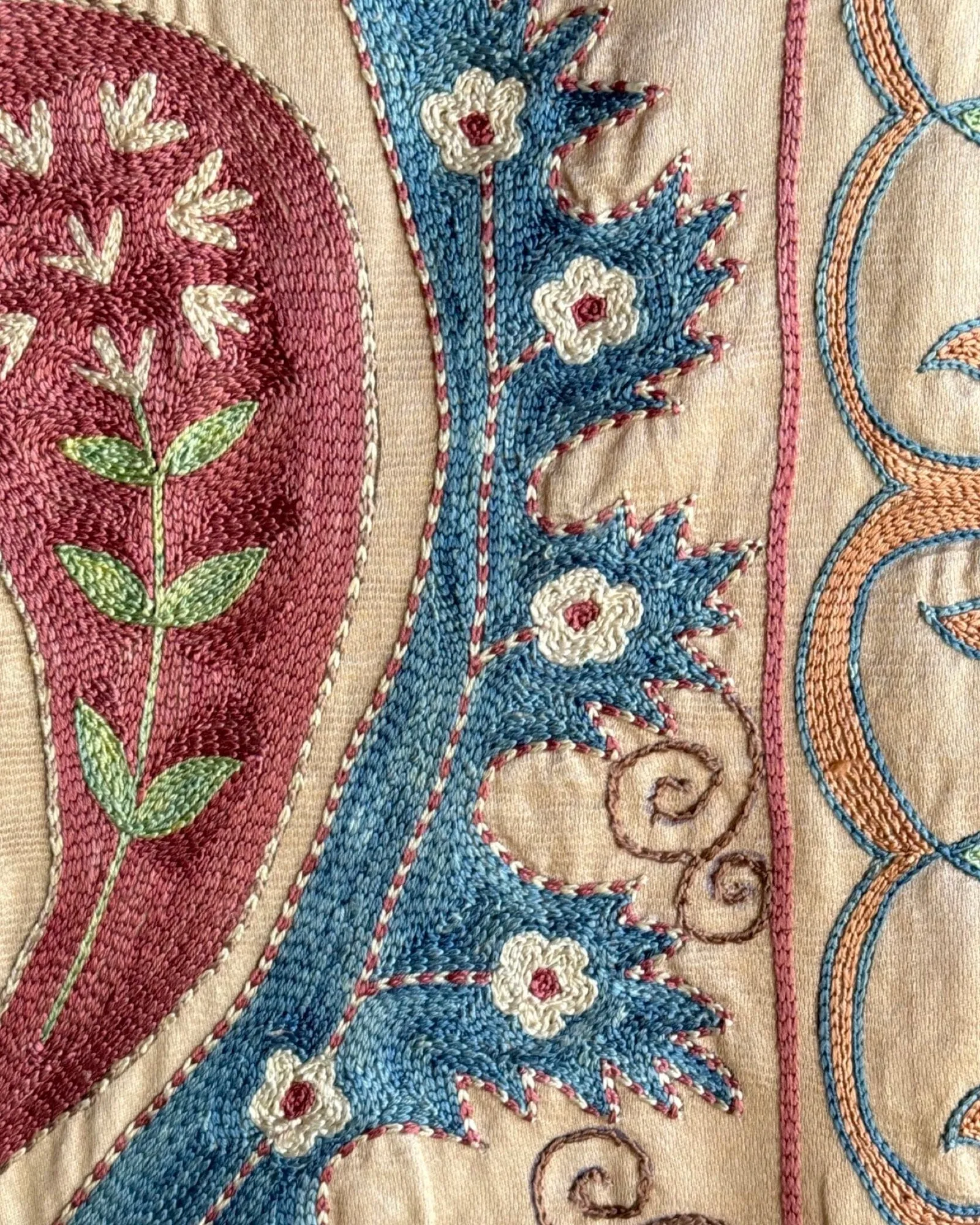 Hand Stitched Suzani (CSSU083824 | 61 x 81")