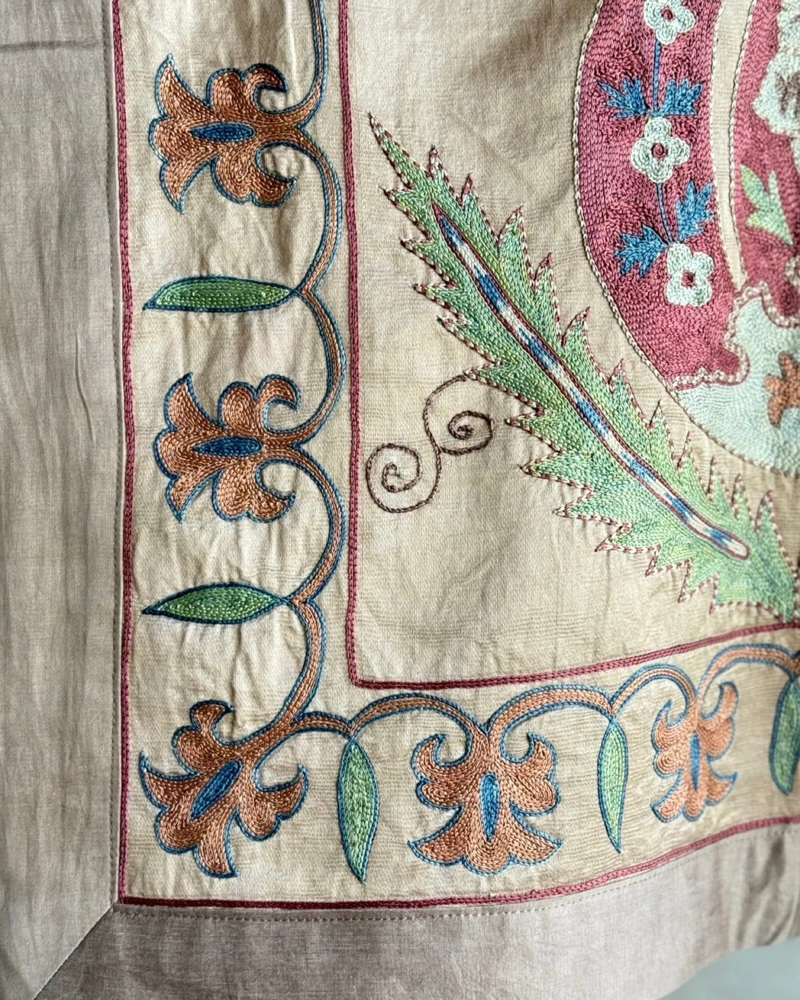 Hand Stitched Suzani (CSSU083824 | 61 x 81")