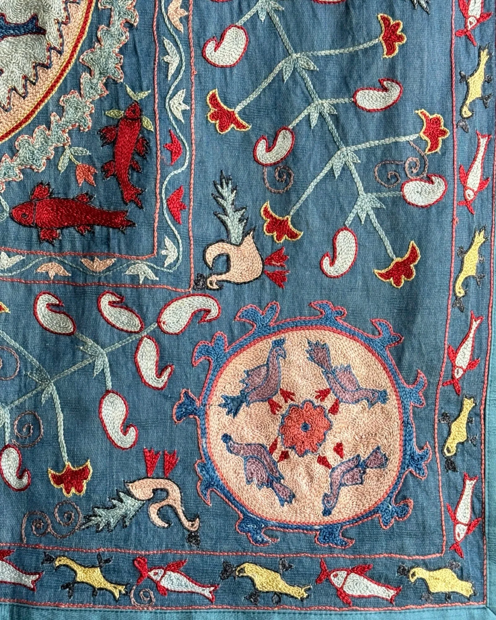 Hand Stitched Suzani (CSSU084324 | 63 x 82")