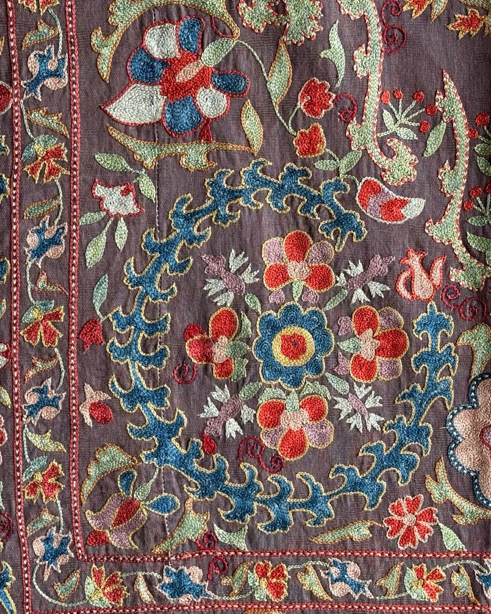 Hand Stitched Suzani (CSSU084424 |  64x79.5")