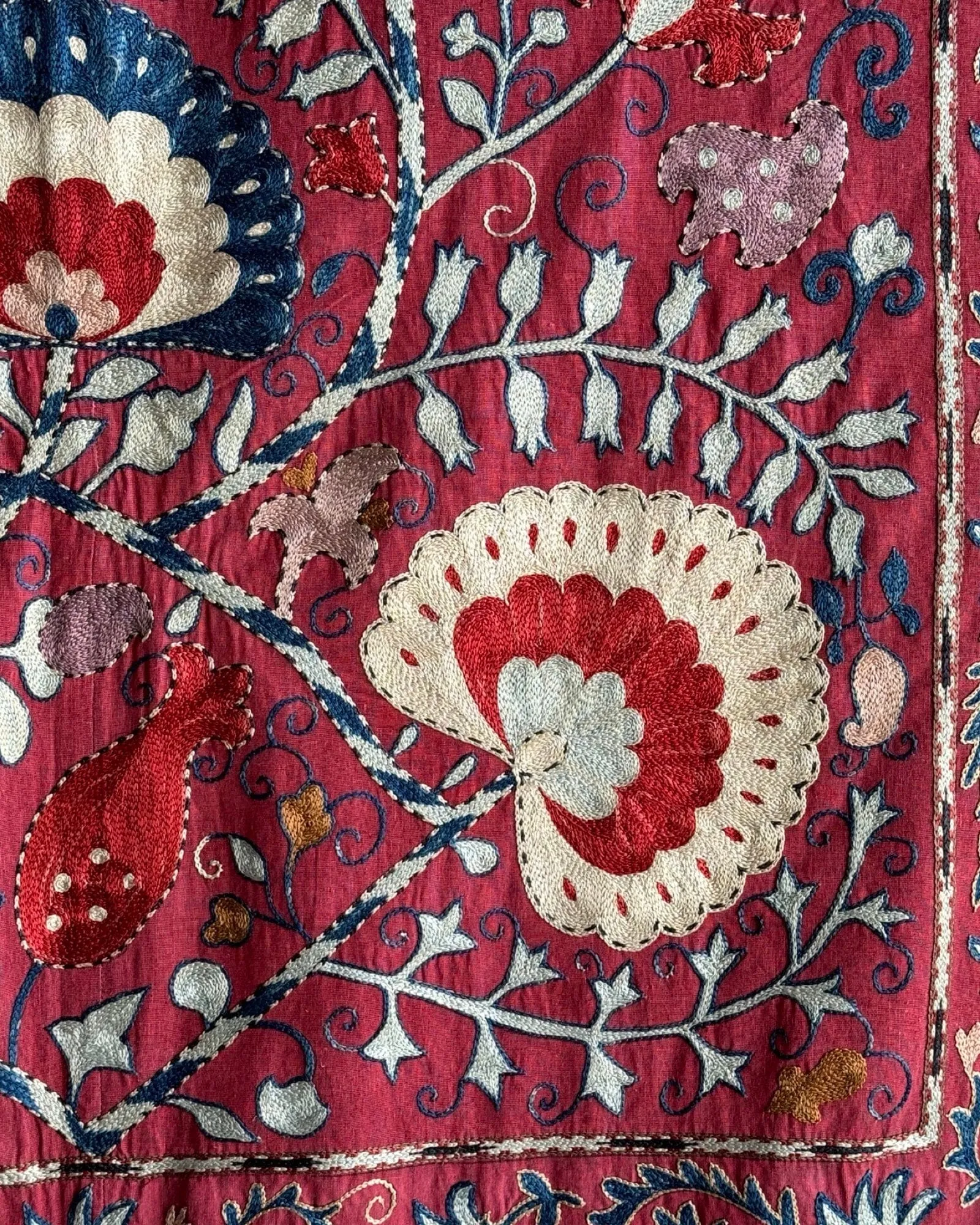 Hand Stitched Suzani (CSSU087324 | 84 x 108")