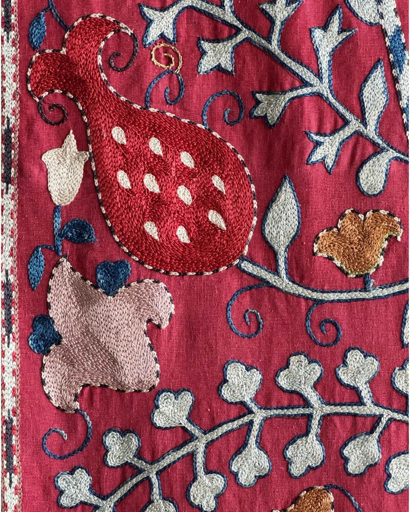 Hand Stitched Suzani (CSSU087324 | 84 x 108")