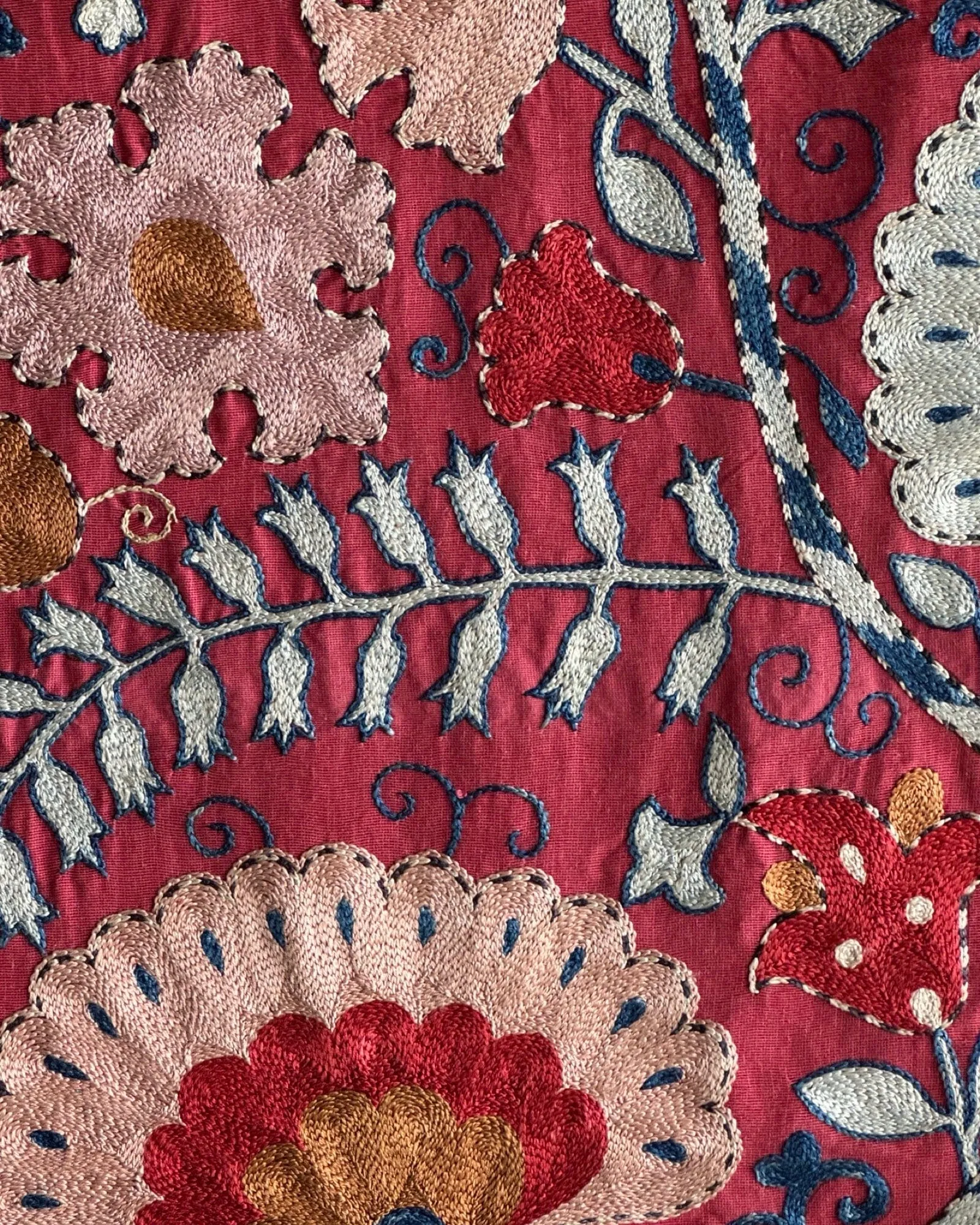 Hand Stitched Suzani (CSSU087324 | 84 x 108")
