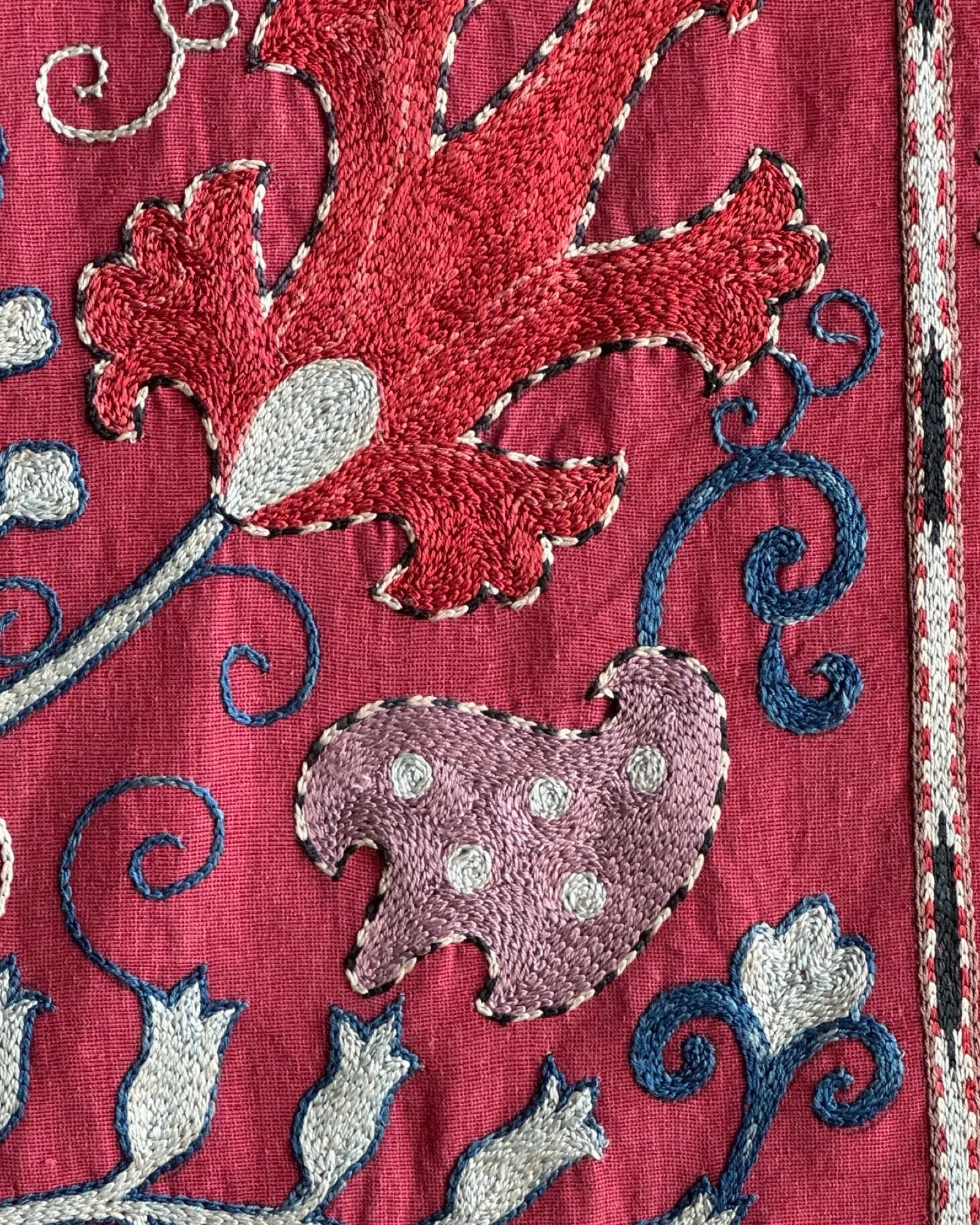 Hand Stitched Suzani (CSSU087324 | 84 x 108")