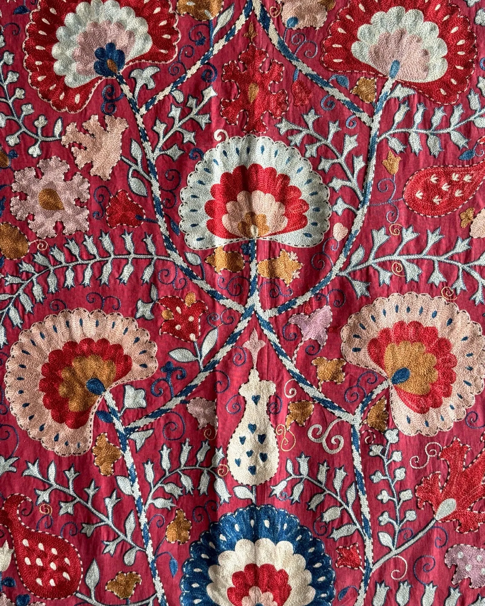 Hand Stitched Suzani (CSSU087324 | 84 x 108")