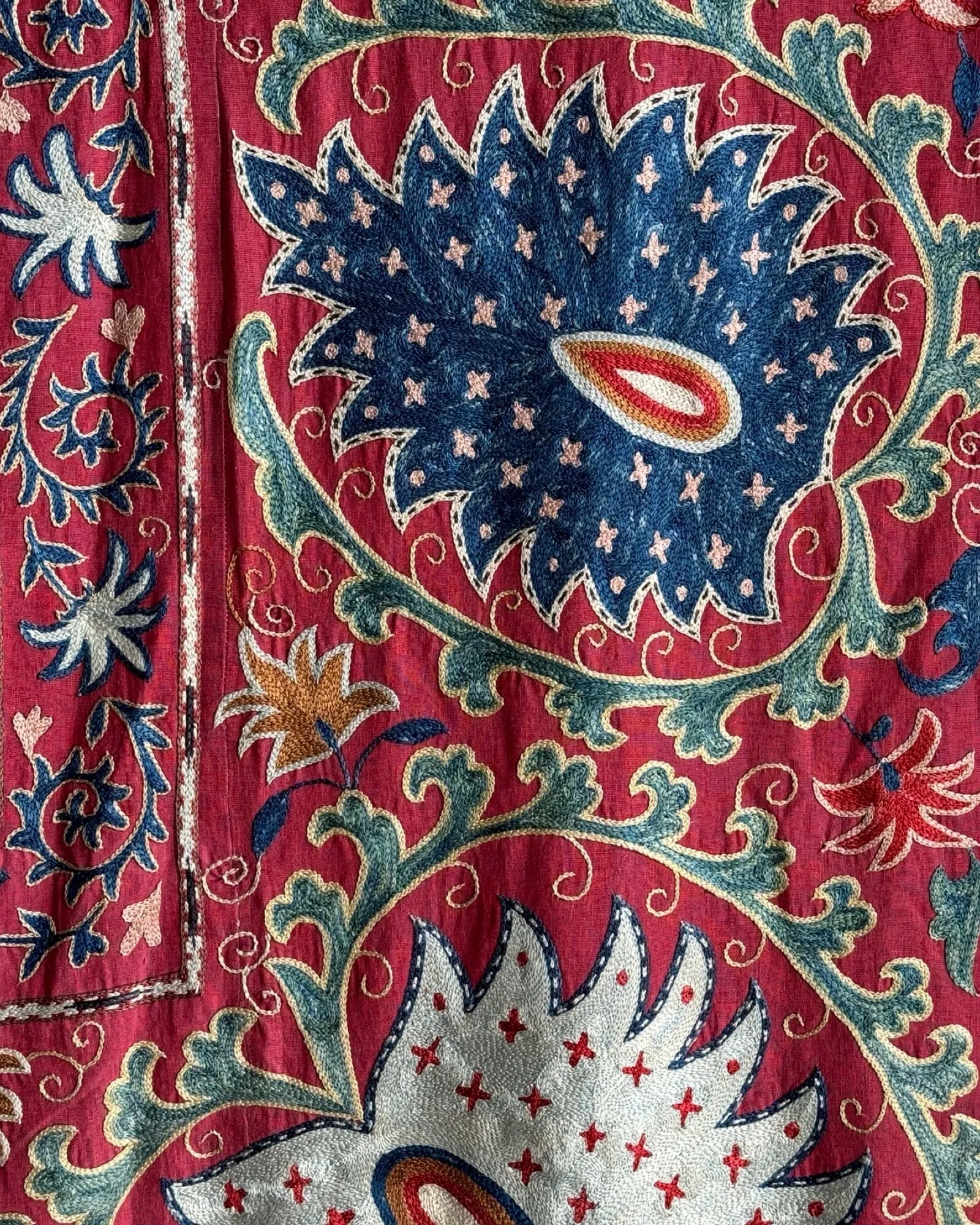 Hand Stitched Suzani (CSSU087324 | 84 x 108")