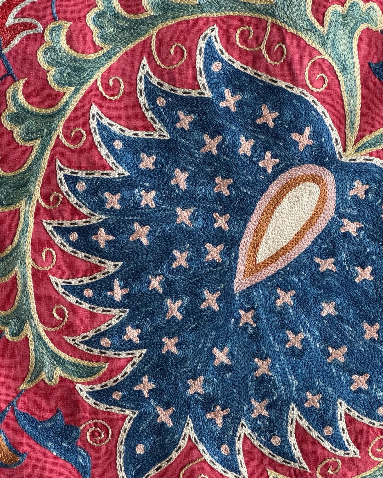 Hand Stitched Suzani (CSSU087324 | 84 x 108")