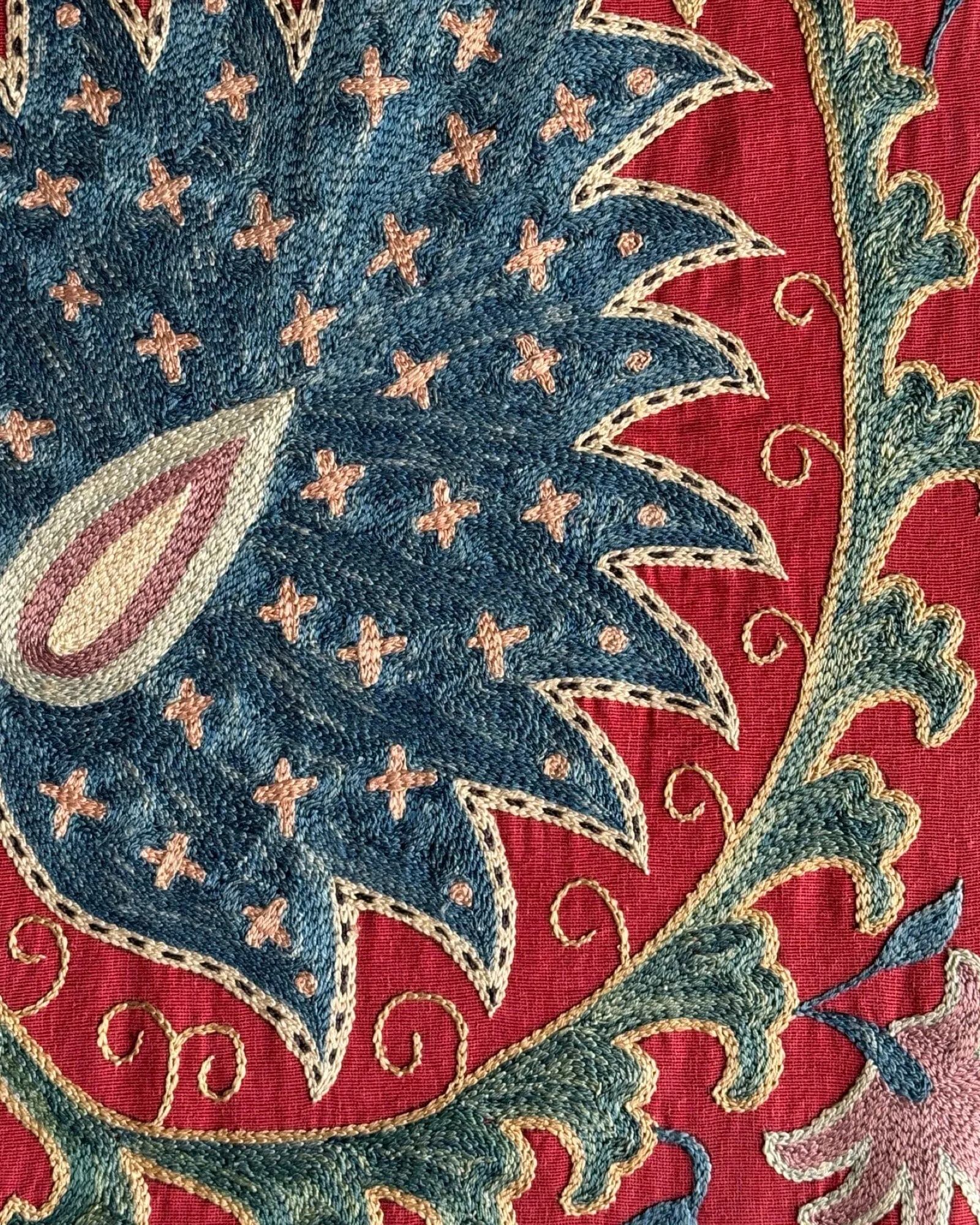Hand Stitched Suzani (CSSU087324 | 84 x 108")