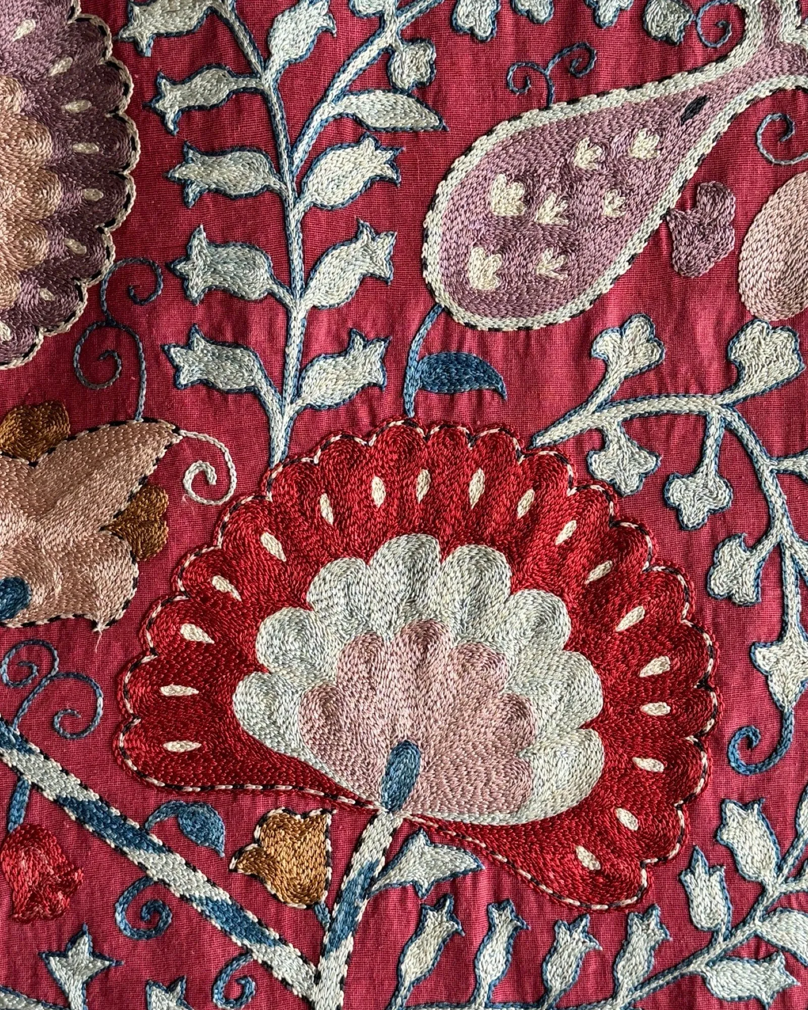 Hand Stitched Suzani (CSSU087324 | 84 x 108")