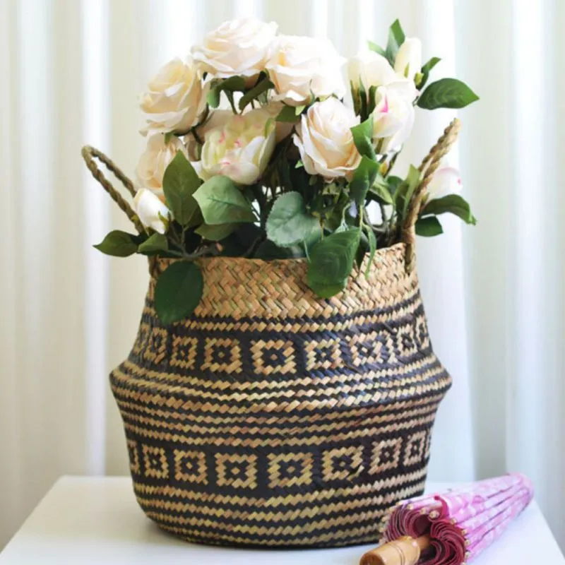 Handmade Bamboo Storage Baskets