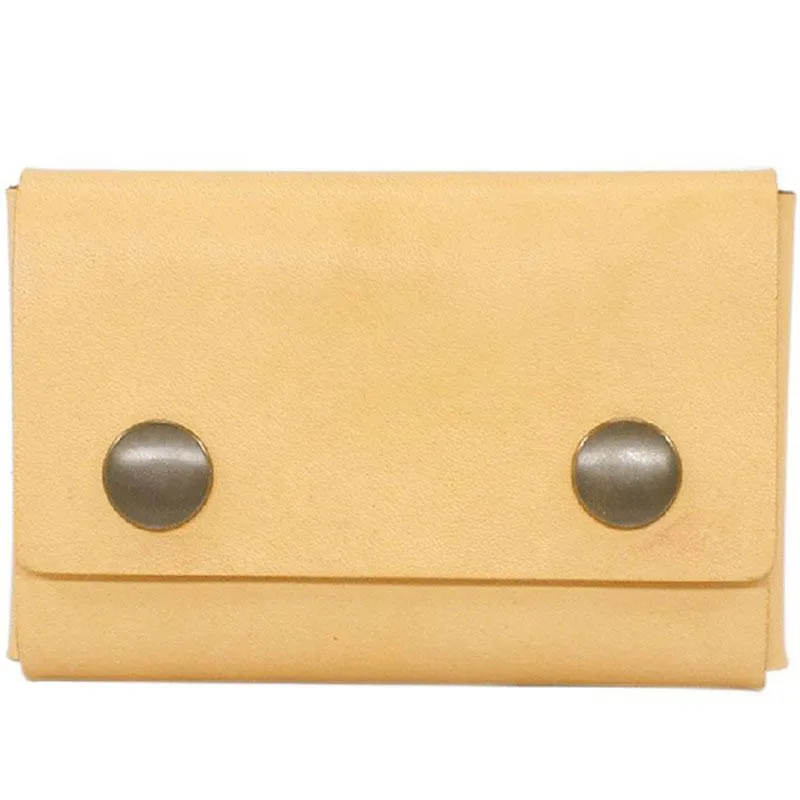 HANDMADE LEATHER CUTE Women Card Change Holder Pouch PERSONALIZED MONOGRAMMED GIFT CUSTOM Coin Wallet Holder