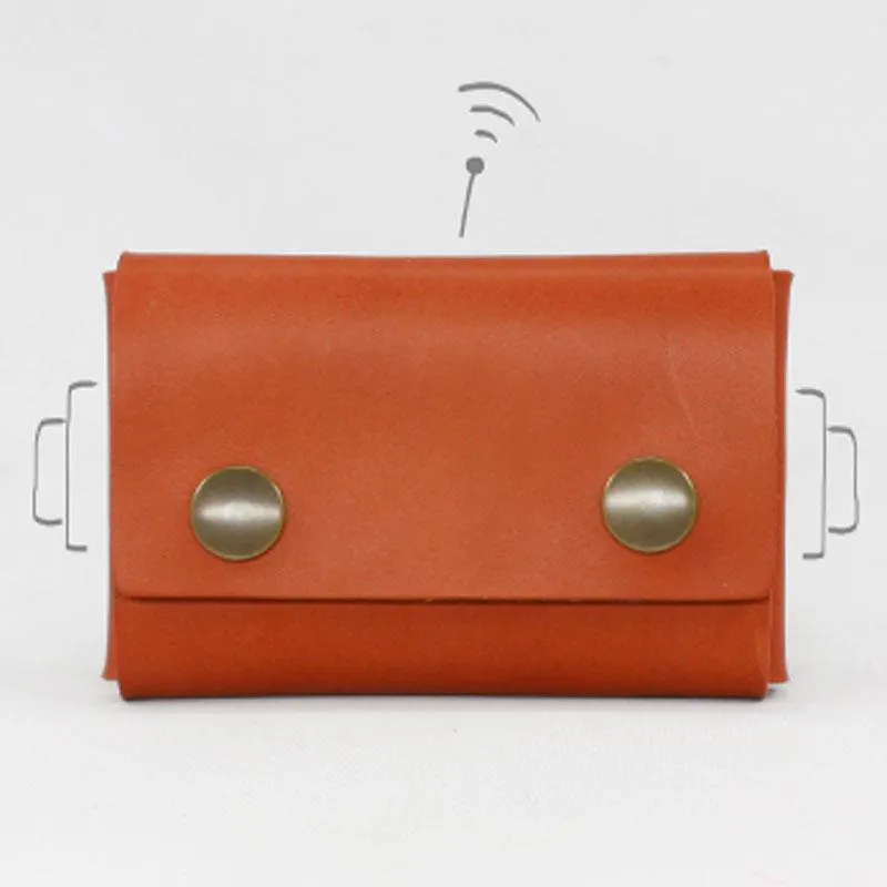HANDMADE LEATHER CUTE Women Card Change Holder Pouch PERSONALIZED MONOGRAMMED GIFT CUSTOM Coin Wallet Holder