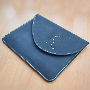 HANDMADE LEATHER CUTE Women Constellation ipad Air2 ipad mini2 Cover Case PERSONALIZED MONOGRAMMED GIFT CUSTOM Wallet