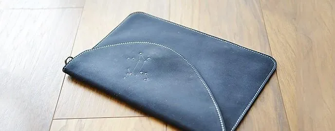 HANDMADE LEATHER CUTE Women Constellation Macbook Air 11inch 13inch Cover Case PERSONALIZED MONOGRAMMED GIFT CUSTOM Wallet