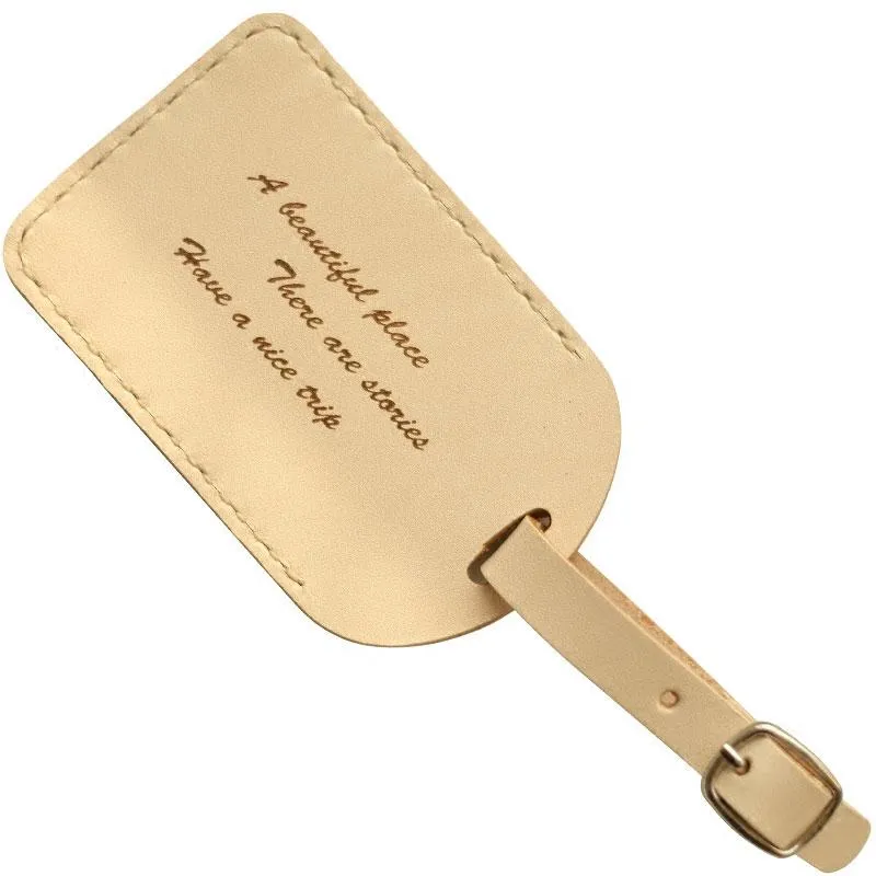 Handmade Leather Luggage Tag Personalized Monogrammed Gift Custom Women Wallet Graduation Gift