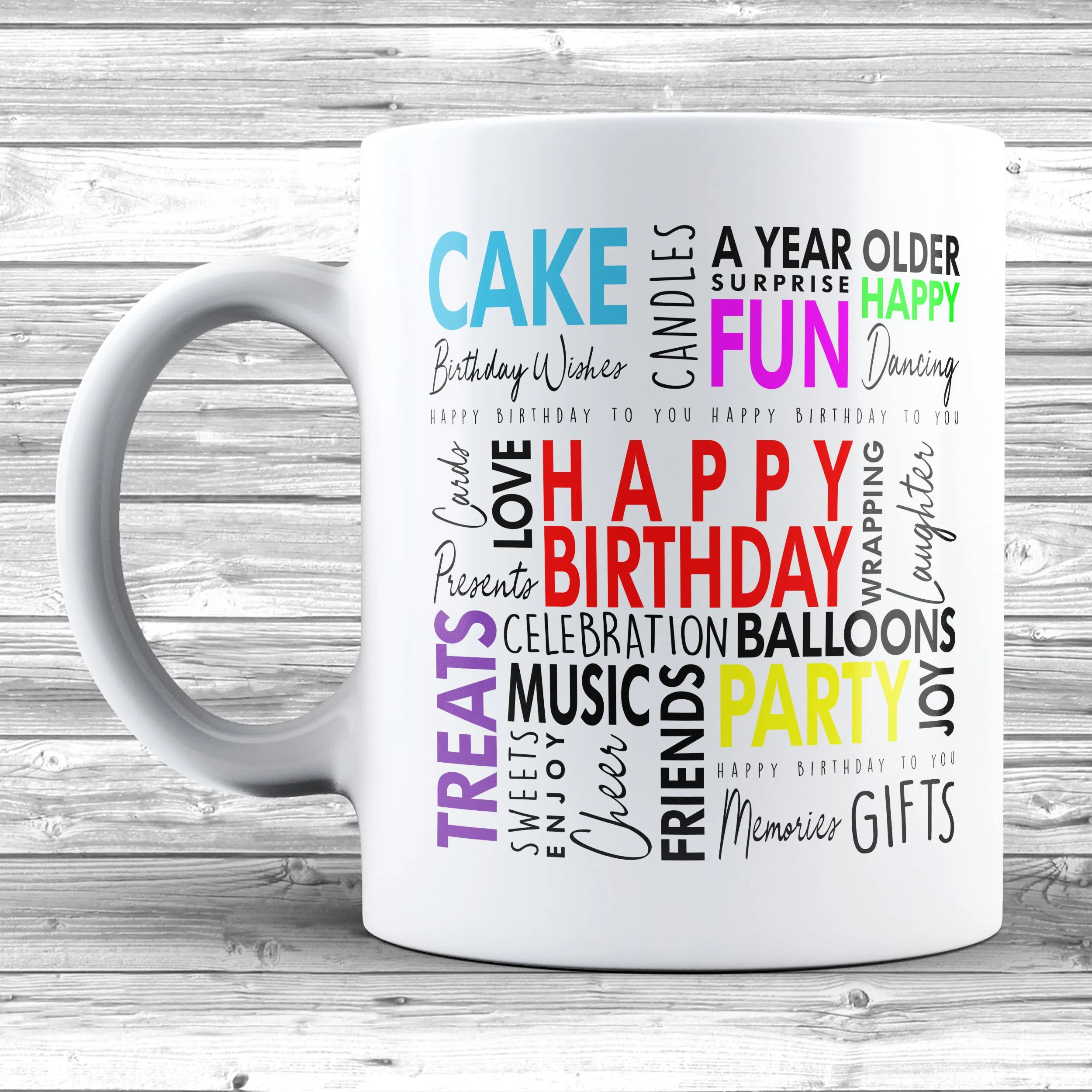 Happy Birthday Mug
