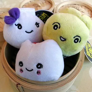 Har Gow Mini Plushie Keychain