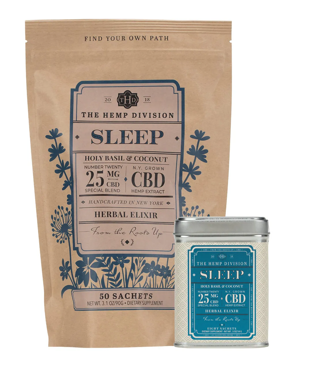 Holy Basil & Coconut Bundle – 25 MG CBD